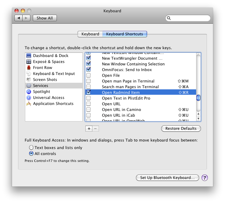 System Preferences